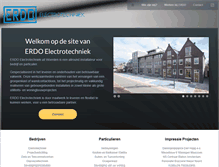 Tablet Screenshot of erdo-electro.nl